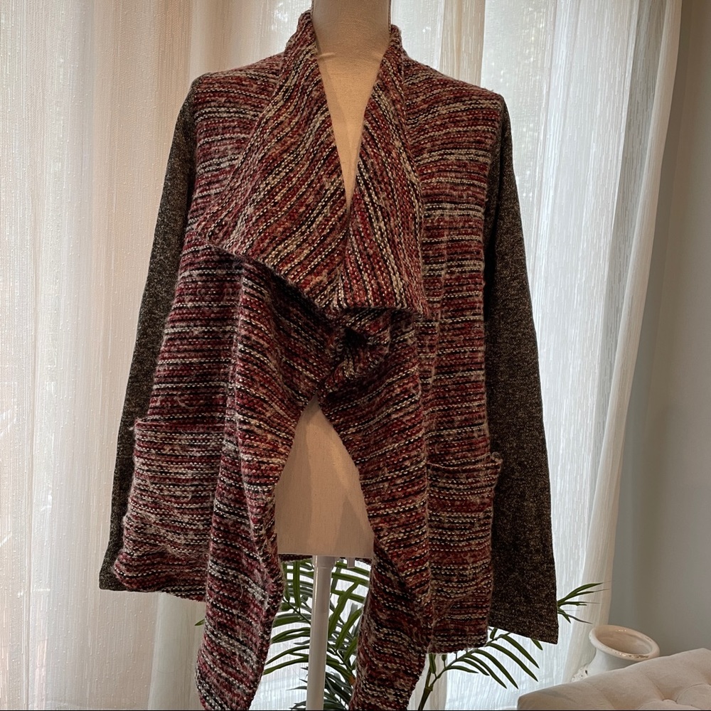 Lucky Brand Sweater Size M Front Pockets 95 Acrylic 5 Wool
